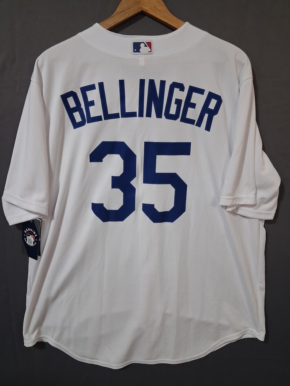 NWT Los Angeles Dodgers #35 White Replica Baseball Jersey